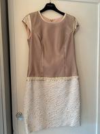 Feestjurkje met mantel Linea Raffaelli, Ophalen of Verzenden, Zo goed als nieuw, Maat 38/40 (M), Grijs