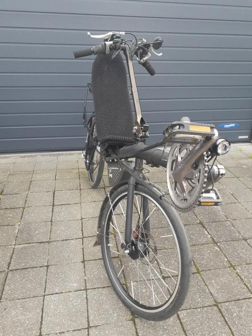 Ligfiets Chalenge Seiran 24 Electrisch, Fietsen en Brommers, Fietsen | Ligfietsen, Gebruikt, Challenge, Bovenstuur, Ophalen