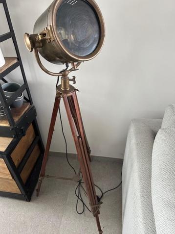 Staanlamp industrieel koper, Enlèvement