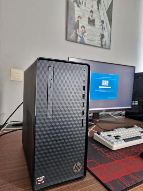 HP desktop computer -HP M01-f0033W-, Computers en Software, Desktop Pc's, Zo goed als nieuw, 3 tot 4 Ghz, HDD, SSD, 8 GB, Gaming