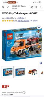 Lego takelwagen, Kinderen en Baby's, Ophalen, Zo goed als nieuw, Lego