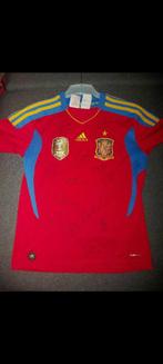 Maillot de l'équipe de l'Espagne de football dédicacé, Sports & Fitness, Taille S, Comme neuf, Maillot, Envoi