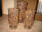3 vazen, Huis en Inrichting, Woonaccessoires | Vazen, Ophalen, Gebruikt, Glas