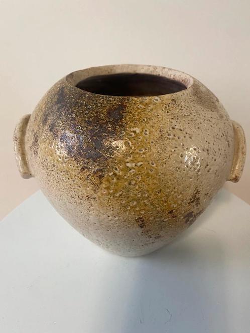 Vase vintage brutaliste grès, Antiquités & Art, Antiquités | Vases