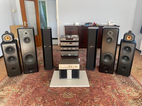 B&W Matrix 802 Series 2, Audio, Tv en Foto, Luidsprekerboxen, Gebruikt, Front, Rear of Stereo speakers, 120 watt of meer, Bowers & Wilkins (B&W)
