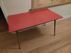tafel vintage, Huis en Inrichting, Tafels | Eettafels, Ophalen, Gebruikt, Rechthoekig, 100 tot 150 cm