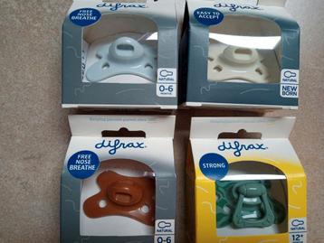 Difrax fopspeen tuut 4 stuks voor 8 euro  beschikbaar voor biedingen