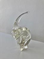 Kristallen olifant - Murano-stijl, Ophalen of Verzenden