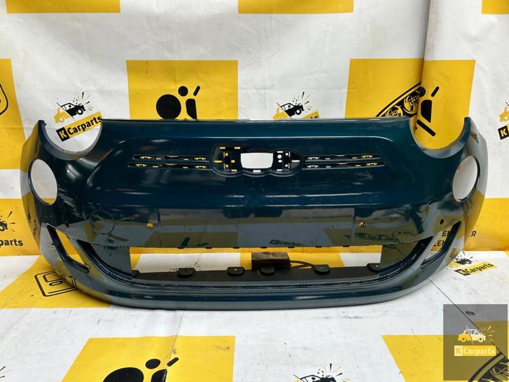 Voorbumper Fiat 500 500E ELEKTRISCH Icon 735714055 2020+, Auto-onderdelen, Carrosserie, Bumper, Fiat, Voor, Gebruikt