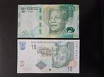 2 x 10 rand Zuid-Afrika set, Postzegels en Munten, Bankbiljetten | Afrika, Ophalen of Verzenden, Zuid-Afrika, Setje
