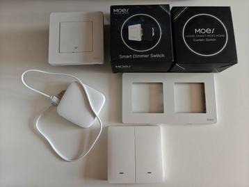 Lot Interrupteurs MOES – Zigbee / Tuya / Home Assistant  beschikbaar voor biedingen