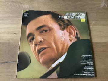 LP Johnny Cash At Folsom prison 63308 (LP 1000), Cd's en Dvd's, Ophalen of Verzenden, Gebruikt