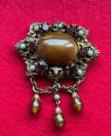 Sieraden - Vintage broche uit de jaren 60 beschikbaar voor biedingen