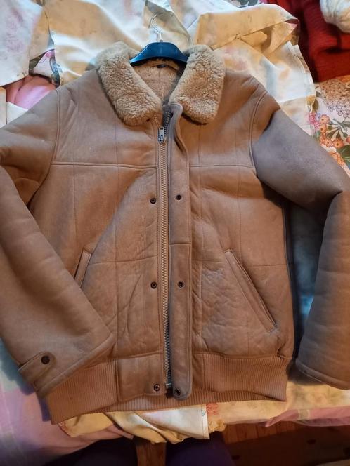 Jas van schapenvacht, Kleding | Heren, Jassen | Winter, Zo goed als nieuw, Ophalen of Verzenden