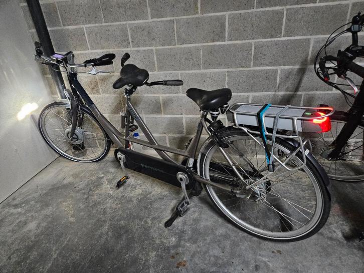 Sparta Double i - Elektrische Tandem, Fietsen en Brommers, Fietsen | Tandems, Zo goed als nieuw, Ophalen