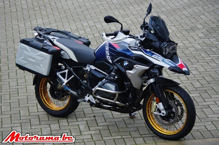 BMW R 1250 GS Trophy - 2023 - 17000 km @Motorama, Motoren, Motoren | BMW, Bedrijf, Toermotor, meer dan 35 kW, 2 cilinders, Motorrijbewijs A