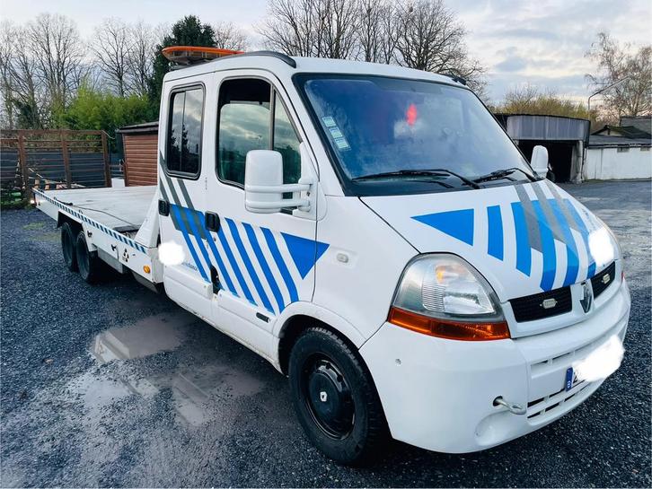 Renault master Algema takelwagen, Auto's, Bestelwagens en Lichte vracht, Bedrijf, Renault, Diesel, Euro 4, 4 deurs, Handgeschakeld
