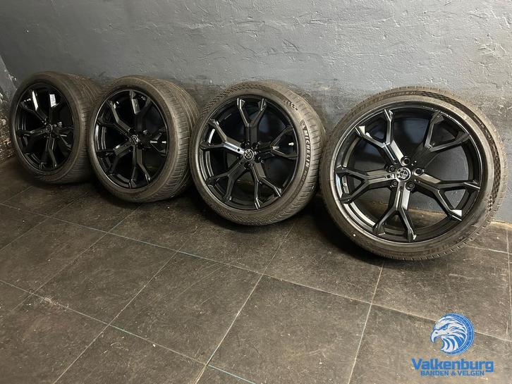 6-7mm! Originele BMW X5 X6 G05 G06 Style 741M 21 inch zwarte, Auto-onderdelen, Banden en Velgen, Banden en Velgen, Zomerbanden