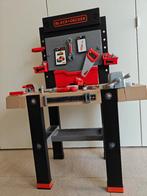 Black decker Smoby werkbank + toebehoren, Ophalen, Gebruikt