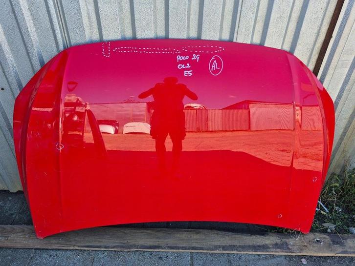 VW Polo 2G 17- motorkap, Auto-onderdelen, Carrosserie, Motorkap, Volkswagen, Gebruikt, Ophalen of Verzenden