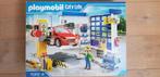 Autogarage playmobil + 2 extra voertuigen, Comme neuf, Enlèvement ou Envoi