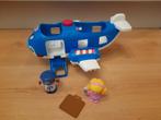 Fisher Price Little People Vliegtuig, Ophalen of Verzenden, Gebruikt, Auto of Voertuig, Met geluid