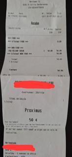 Proximus herlaadcode twv €50.
Weg wegens verkeerd aangekocht, Télécoms, Cartes prépayées & Cartes SIM, Enlèvement ou Envoi, Neuf