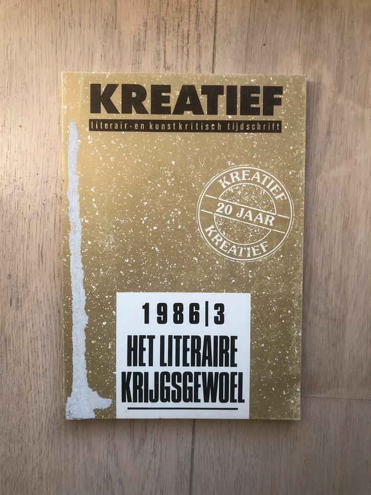 Boek kreatief, het literaire krijgsgewoel., Boeken, Godsdienst en Theologie, Zo goed als nieuw, Ophalen