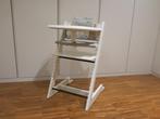 Stokke Tripp Trapp kinderstoel tray+babyverkleinset wit, Kinderen en Baby's, Ophalen, Gebruikt