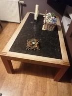 modern massieve salontafel, Huis en Inrichting, Tafels | Salontafels, Ophalen, Gebruikt, 100 tot 150 cm, 50 tot 100 cm