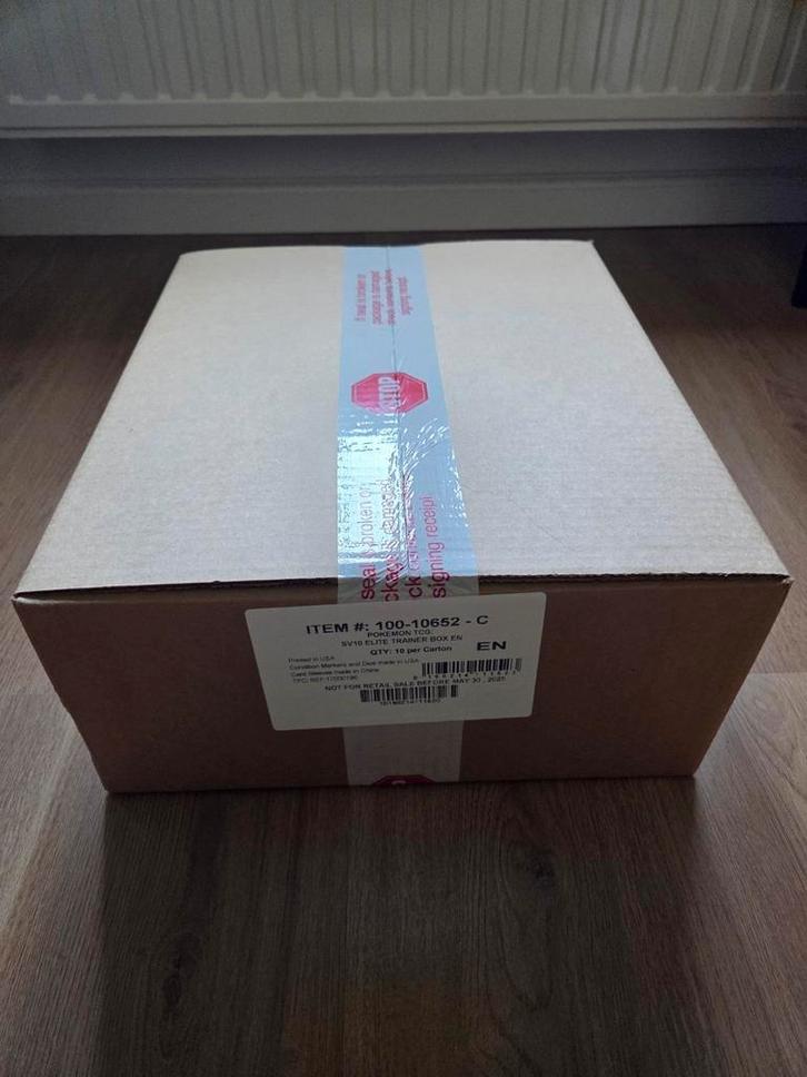 Destined Rivals Sealed Etb Case, Hobby en Vrije tijd, Verzamelkaartspellen | Pokémon, Nieuw, Booster, Foil, Ophalen