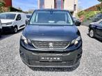 Peugeot Partner 100CV XL L2 3pl. Gps Airco Carnet 16521€+TVA, Carnet d'entretien, 1560 cm³, Noir, Tissu