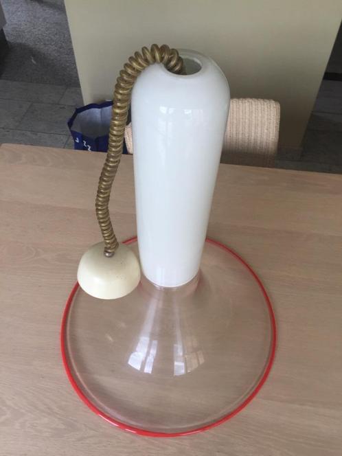Hanglamp Leucos, Huis en Inrichting, Lampen | Hanglampen, Zo goed als nieuw, Minder dan 50 cm, Glas, Ophalen of Verzenden