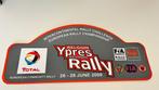 Rally plaat Rally van Ieper, Ophalen of Verzenden, Zo goed als nieuw, Overige typen, Overige merken