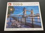 Tower Bridge London 1000 stukjes COMPLEET, Hobby en Vrije tijd, Ophalen of Verzenden, 500 t/m 1500 stukjes, Gebruikt, Legpuzzel