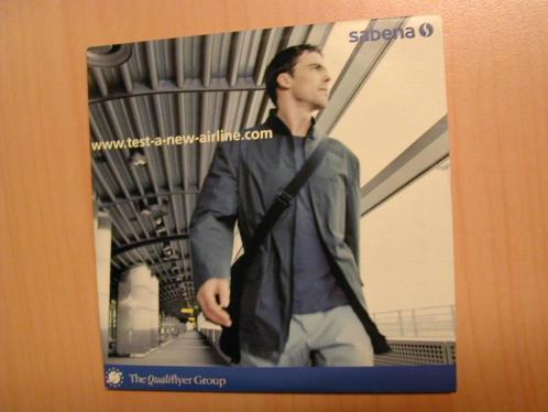 Sabena CD Qualiflyer - Test a new airline, Verzamelen, Sabenasouvenirs, Nieuw, Ophalen of Verzenden