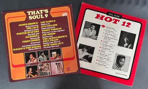 THAT'S SOUL 9 & HOT 12 ( Kent/Modern classics) ( 2 LPs ), Cd's en Dvd's, Vinyl | R&B en Soul, 1960 tot 1980, 12 inch, Verzenden