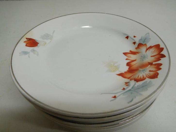 Lot d'assiettes Saint-Ghislain Belgique, Maison & Meubles, Cuisine | Vaisselle, Utilisé, Enlèvement ou Envoi