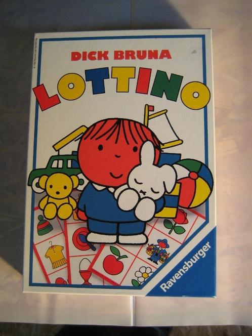 Dick Bruna Lottino - RAVENSBURGER, Hobby en Vrije tijd, Gezelschapsspellen | Bordspellen, Nieuw, Een of twee spelers, Drie of vier spelers