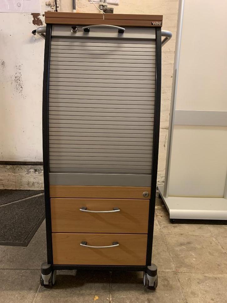 Coputerkast-onthaalmeubel-balietrolley, Maison & Meubles, Armoires | Meubles ordinateur, Comme neuf, Autres essences de bois, Enlèvement