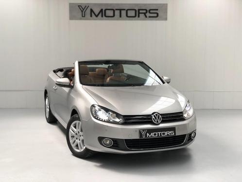 VW GOLF CABRIOLET 1.6 TDi CUIR BI-XENON CLIM CRUISE SENSOR, Autos, Volkswagen, Entreprise, Achat, Golf, ABS, Phares directionnels