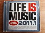 CD Life is Music 2011.1, Studio Brussel, Comme neuf, Pop, Envoi