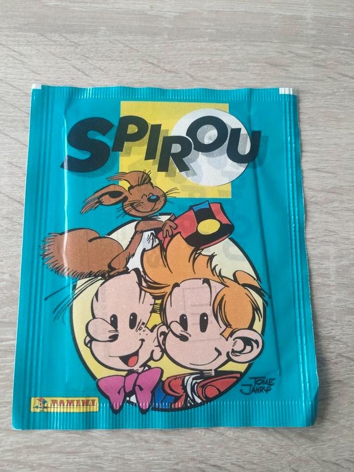 Zakje Panini Robbedoes en Fantasio Franquin, Hobby en Vrije tijd, Stickers en Plaatjes, Nieuw, Meerdere plaatjes, Ophalen of Verzenden