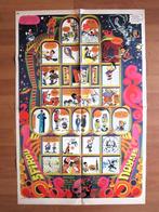 Poster Spirou 1633 fusée des personnages du journal (1969), Gelezen, Matagne, Eén stripboek, Ophalen of Verzenden