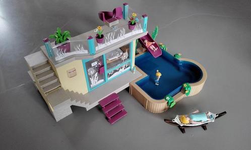 Playmobil - Bungalow met zwembad, Enfants & Bébés, Jouets | Playmobil, Comme neuf, Ensemble complet, Enlèvement