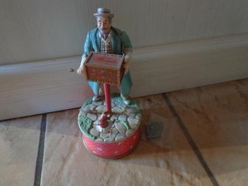 Enesco muziekdoos : de orgelman beschikbaar voor biedingen