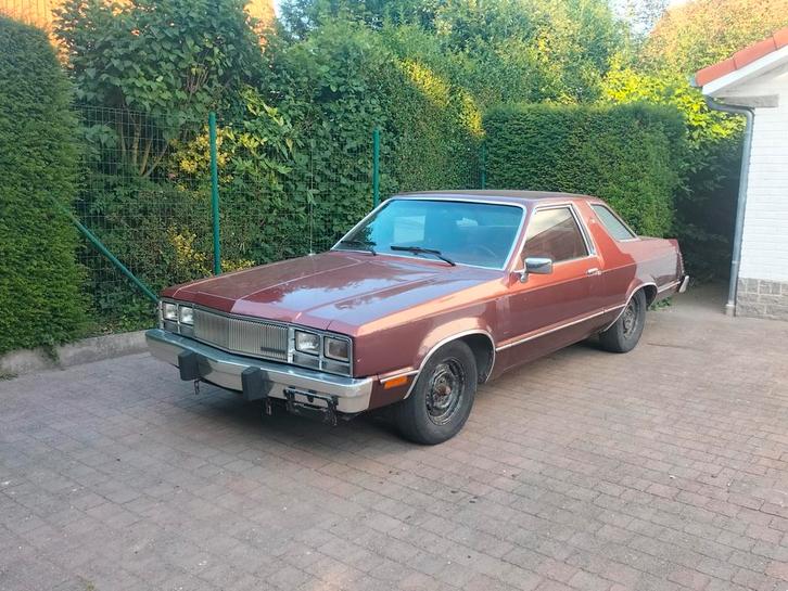 Mercury Zephyr Z7 1983, Autos, Oldtimers & Ancêtres, Particulier, Essence, Coupé, 3 portes, Boîte manuelle, Rouge, Autres couleurs
