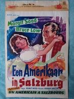 Filmposter Een amerikaan in salsburg, Verzamelen, Posters, Ophalen of Verzenden, A1 t/m A3, Film en Tv, Rechthoekig Staand