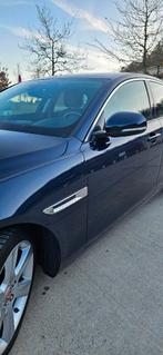 Jaguar XE leder bekleding afneembare trek haak, Auto's, Zwart, Blauw, Leder, Particulier