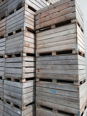 Houten fruitkisten / paloxen, Ophalen, Gebruikt